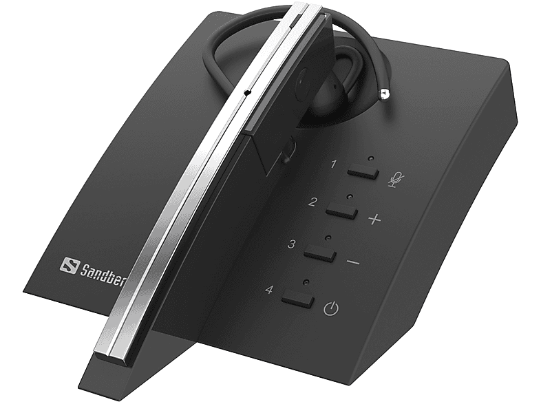 Sandberg 125-62 Auricolari con Microfono, Nero