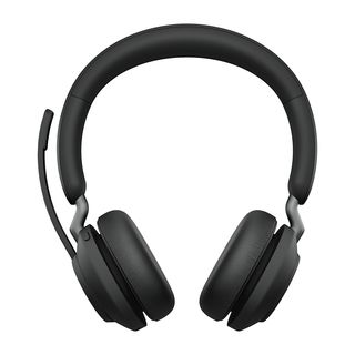 Auriculares de oficina - JABRA Evolve2 65, MS Stereo, Circumaurales, Bluetooth, Negro