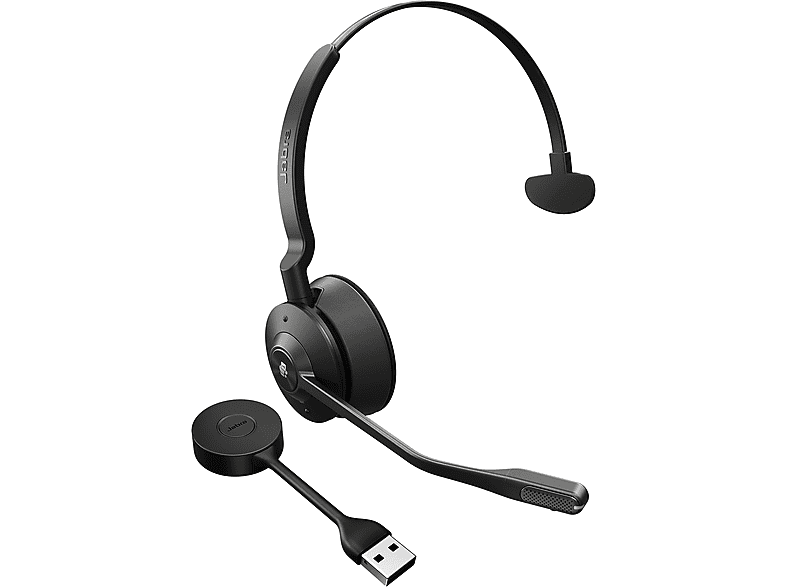 JABRA Engage 55 Mono Usb-A Kablosuz Kulak Üstü Kulaklık Siyah
