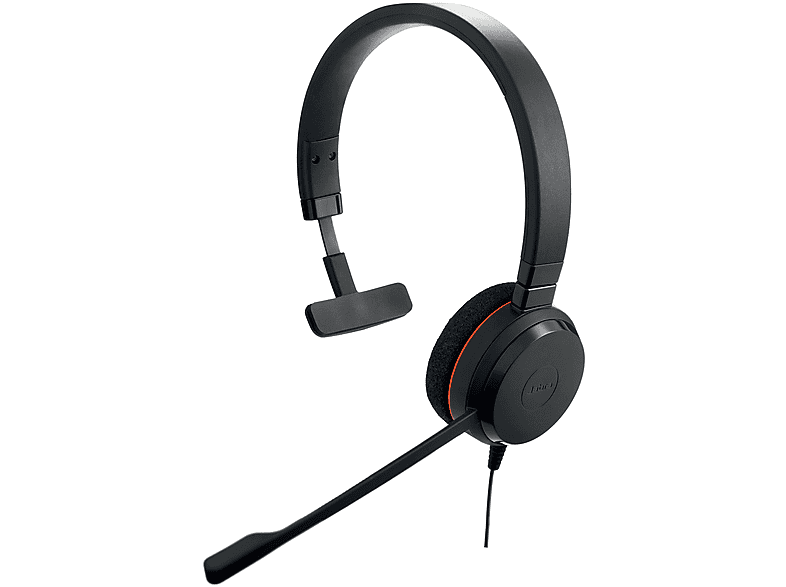 JABRA Evolve 20 USB Mono Kablolu Kulak Üstü Kulaklık Siyah