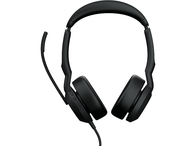 JABRA Evolve2 50 Stereo Kablolu Kulak Üstü Kulaklık Siyah