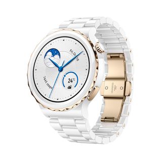 HUAWEI Watch GT 3 Pro Smartwatch Saphir, Weiß