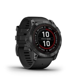 Reloj deportivo - GARMIN Fénix 7X Pro, Negro, 127-210 mm, 1,4 "