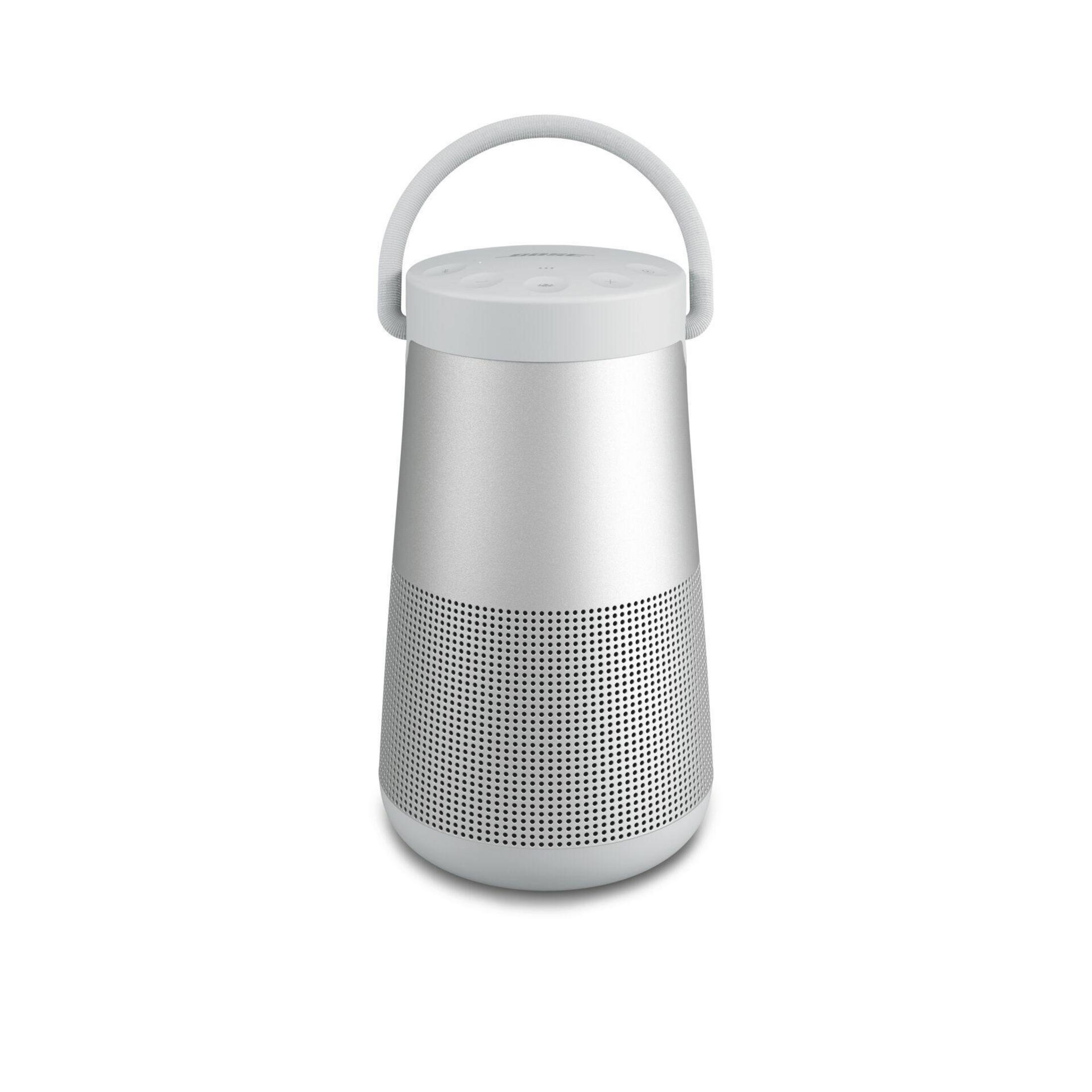 BOSE SOUNDLINK REVOLVE II PLUS Lautsprecher, Silber, Wasserfest