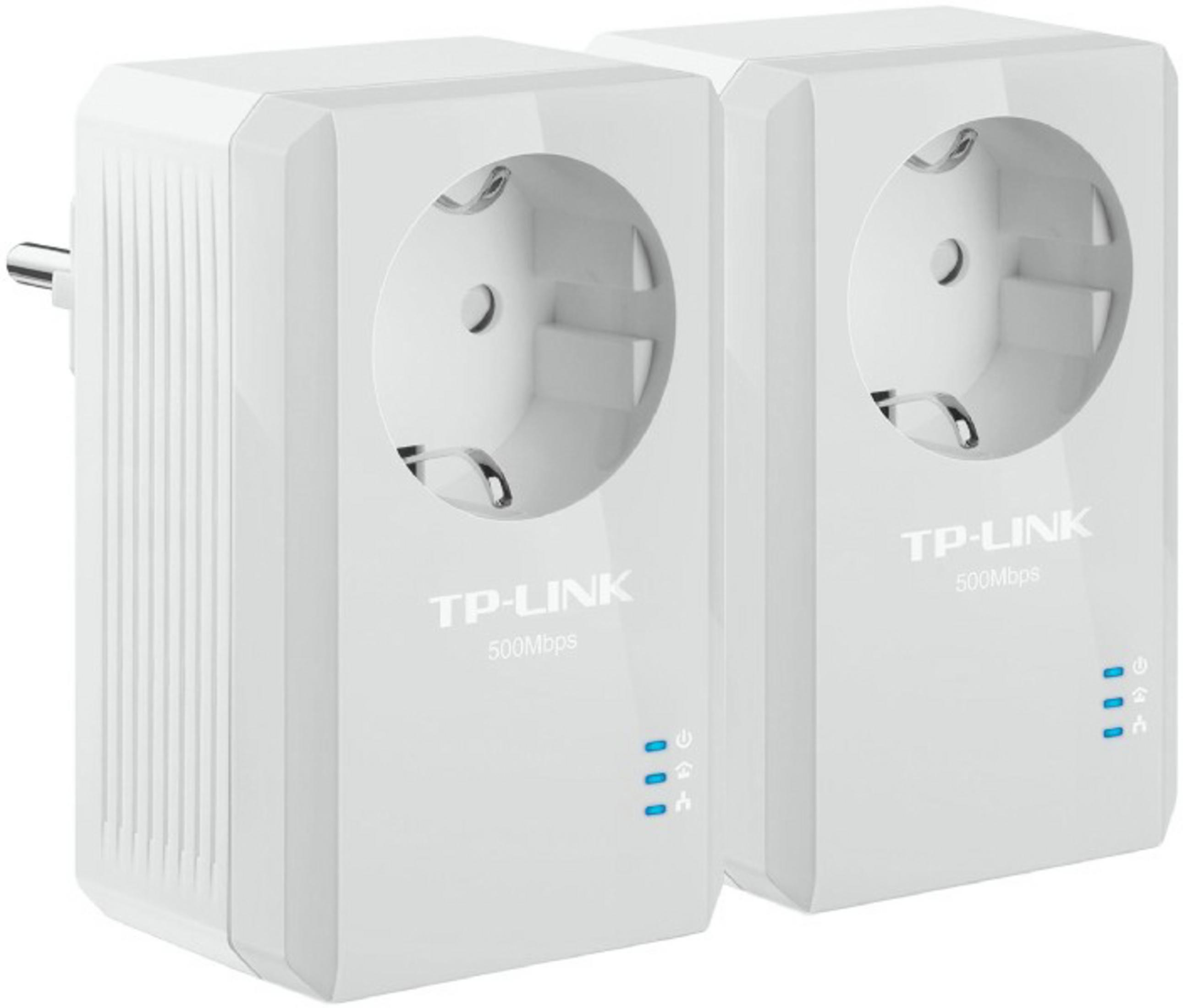 TP-LINK TL-PA4010P KIT AV500 500Mbps 1 Port Powerline Adaptör
