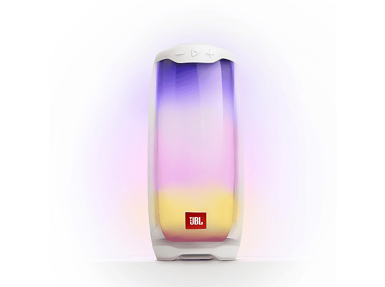 JBL PULSE 4 WHITE Lautsprecher, Weiß | MediaMarkt 