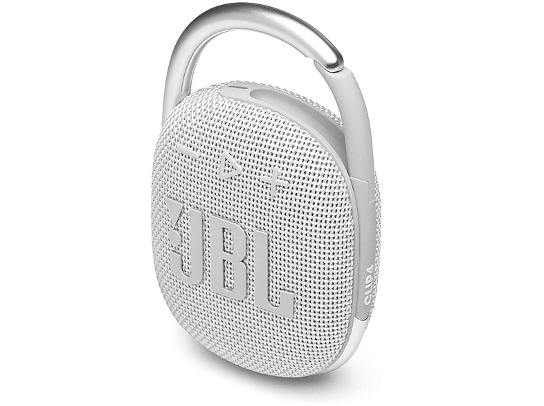 Altavoz inalámbrico | JBL CLIP 4 WHITE, 5 W, Bluetooth, 10h