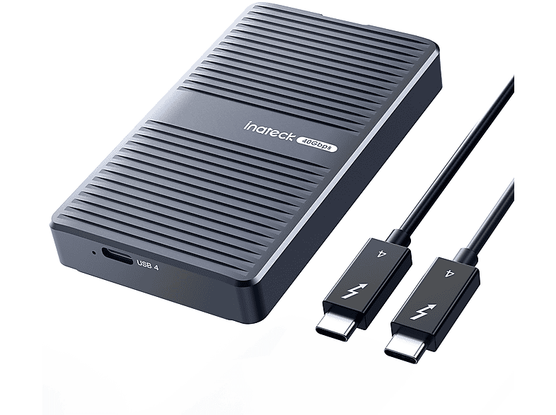 INATECK M.2 NVMe SSD AluminiumGehäuse, für Windows 8/10/11, Mac OS