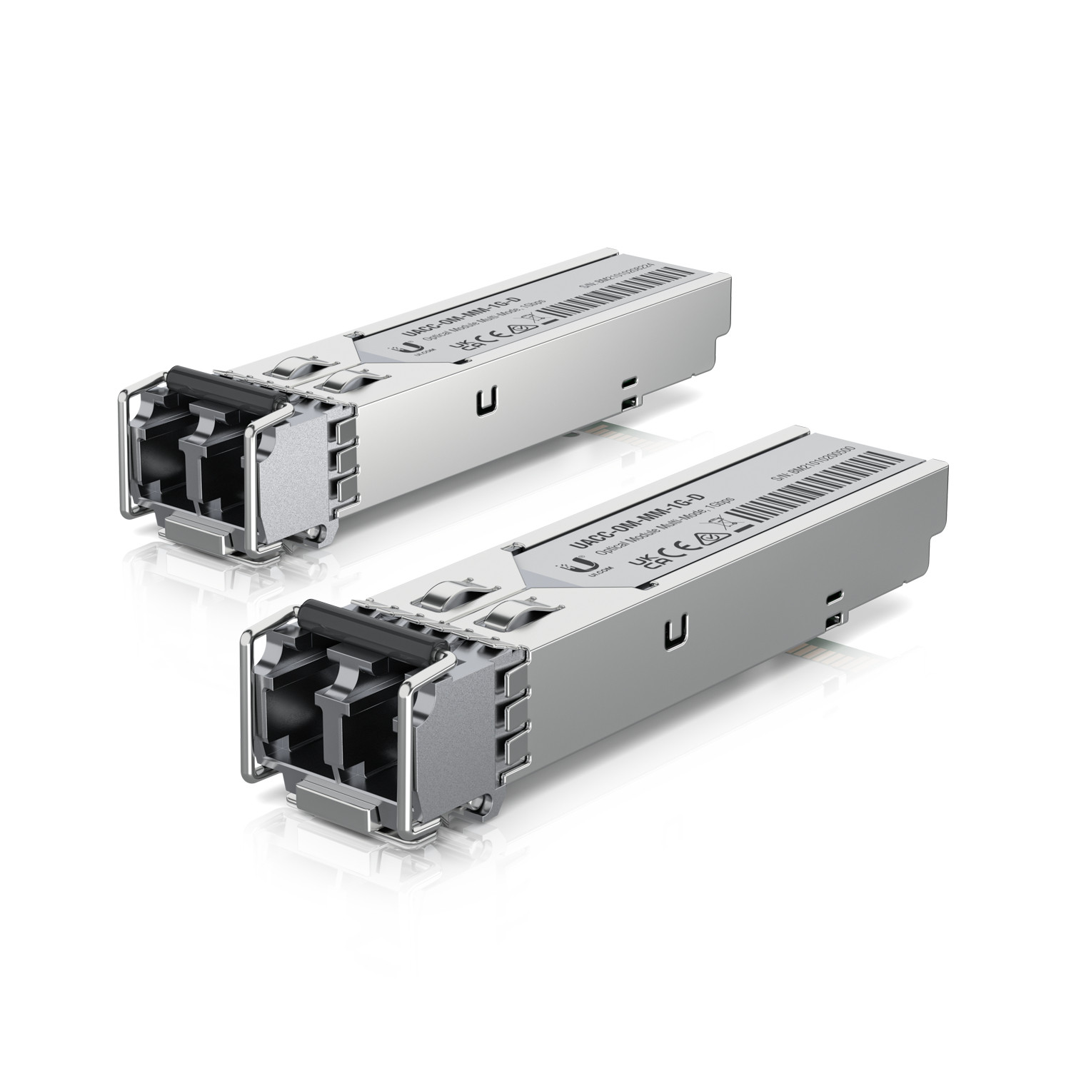 MODULO RICETRASMETTITORE SFP UBIQUITI UACC-OM-MM-1G-D-2 - 1250 Mbps, 1 Porta Ethernet, fibra ottica