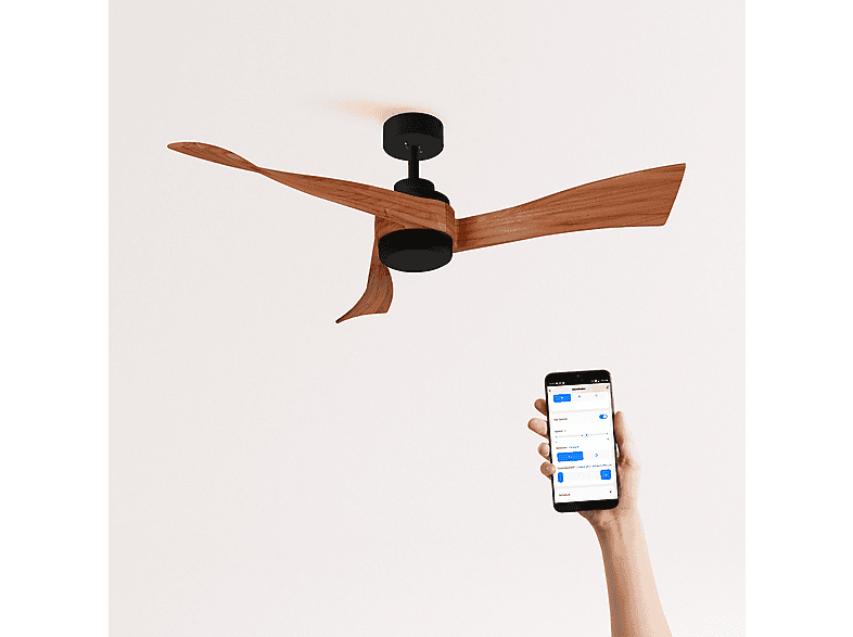 Ventilador de techo - CREATE WIND CURVE sin luz con wifi