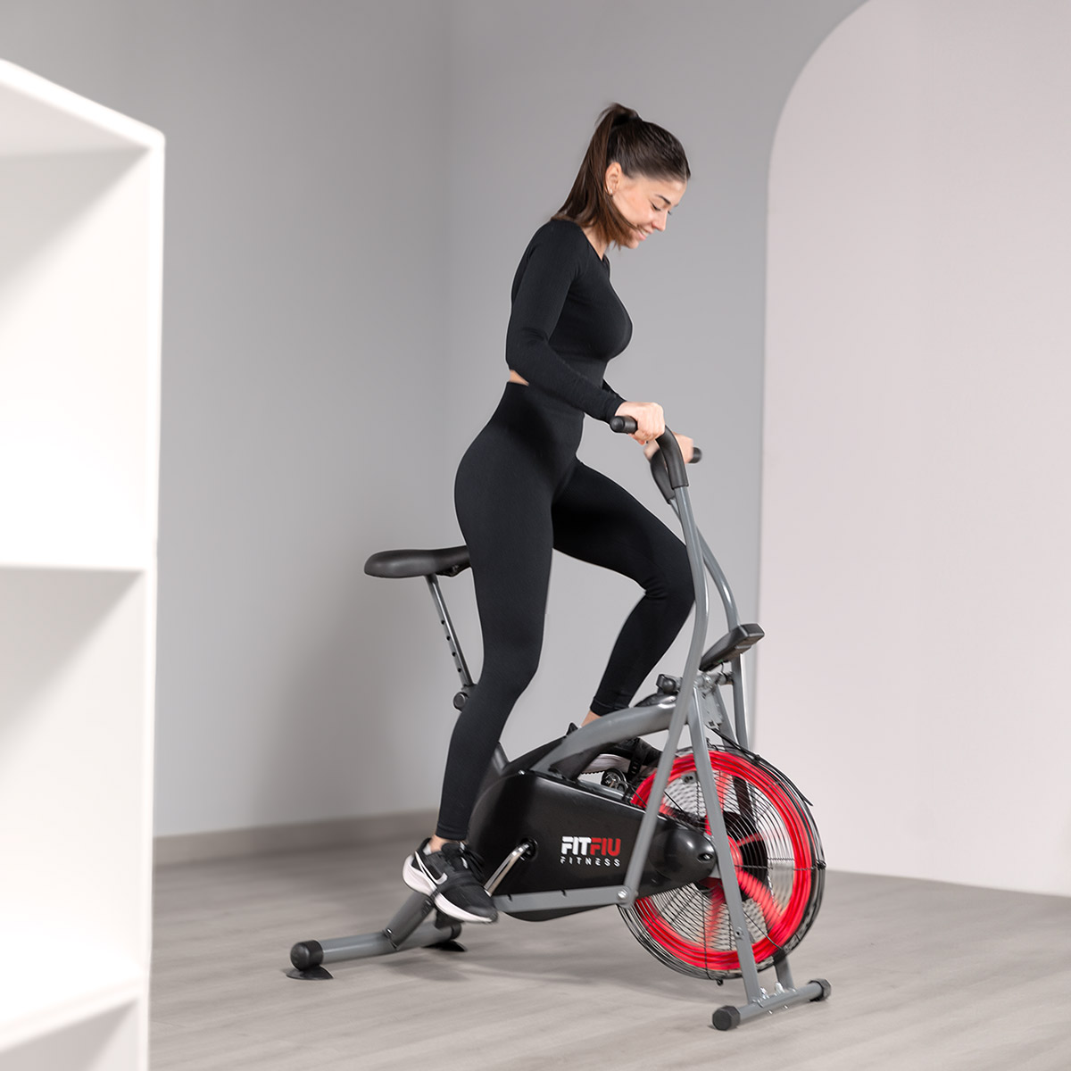 Bicicleta elíptica FITFIU FITNESS BELI-150, Negro MediaMarkt