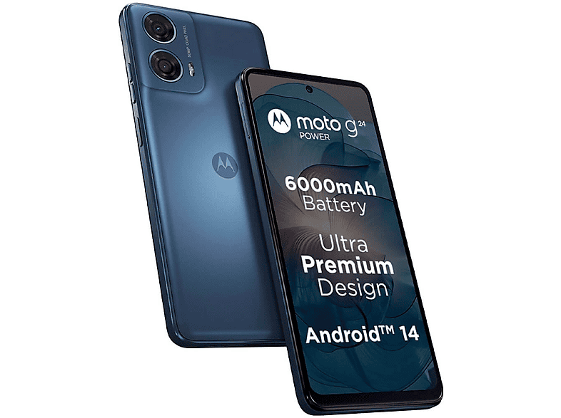 MOTOROLA Moto G24 Power 256 GB Blau Dual SIM