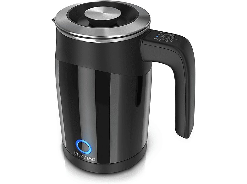 ARENDO 0,5 Liter 1100 Watt Wasserkocher, schwarz