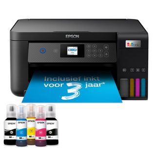 Impresora multifunción de tinta - EPSON C11CJ63405, Inyección de tinta, Negro