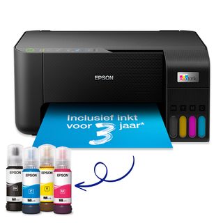 EPSON EcoTank ET-2814 A4 multifunctionele Wi-Fi-printer met inkttank, inclusief tot 3 jaar inkt All-In-One-Printer Zwart