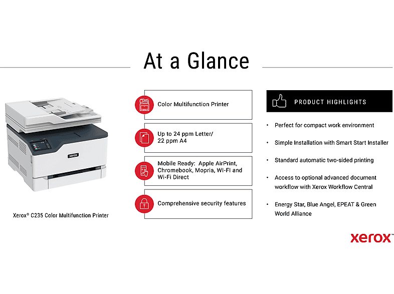 Impresora multifunción - XEROX C235V_DNI