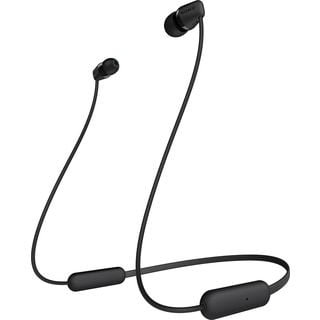 Auriculares inalámbricos - SONY WIC200B_CE7, Intraurales, Bluetooth, Negro