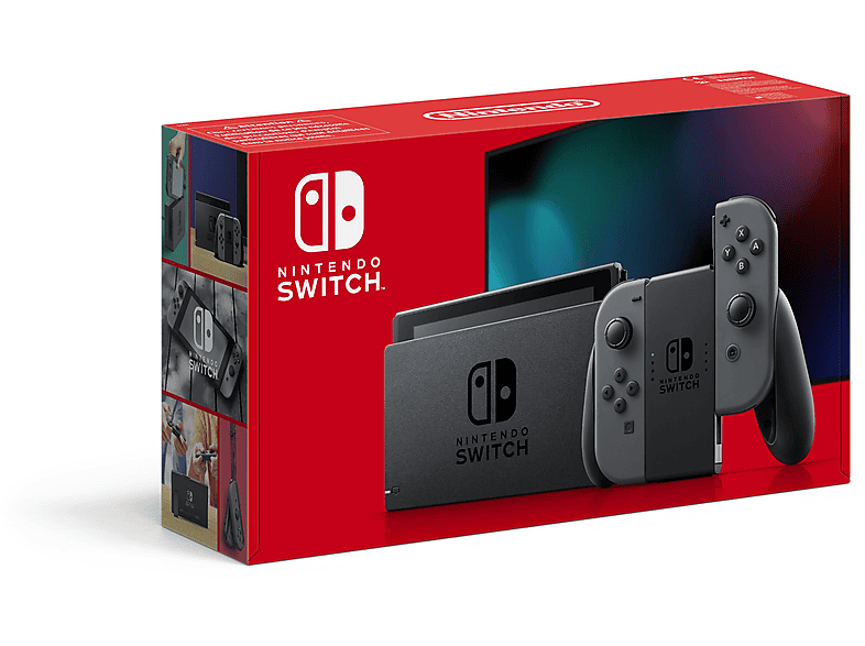 【美品】❗️Nintendo Switch NINTENDO 10002199 SWITCH GRAU | MediaMarkt