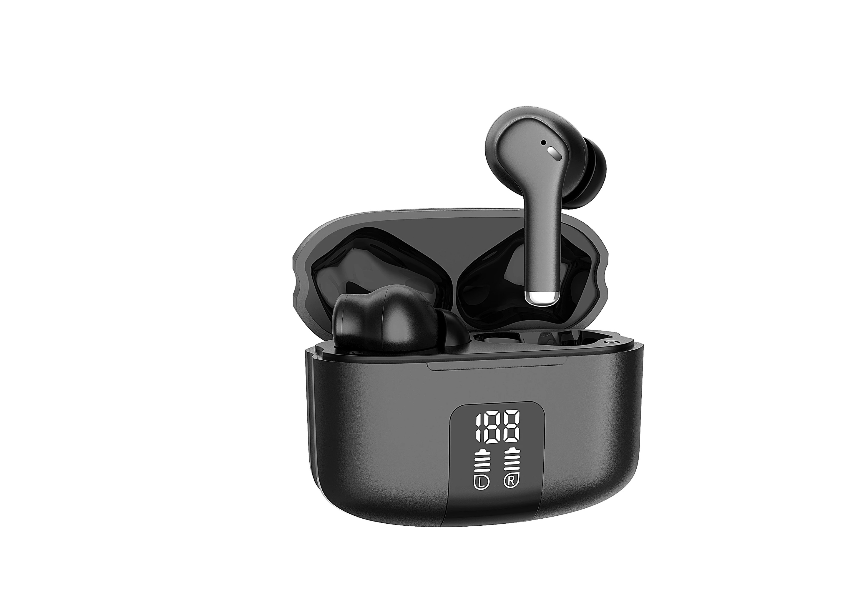 QIVEE M48 Pro Schwarz, In-ear Bluetooth Kopfhörer Schwarz | MediaMarkt