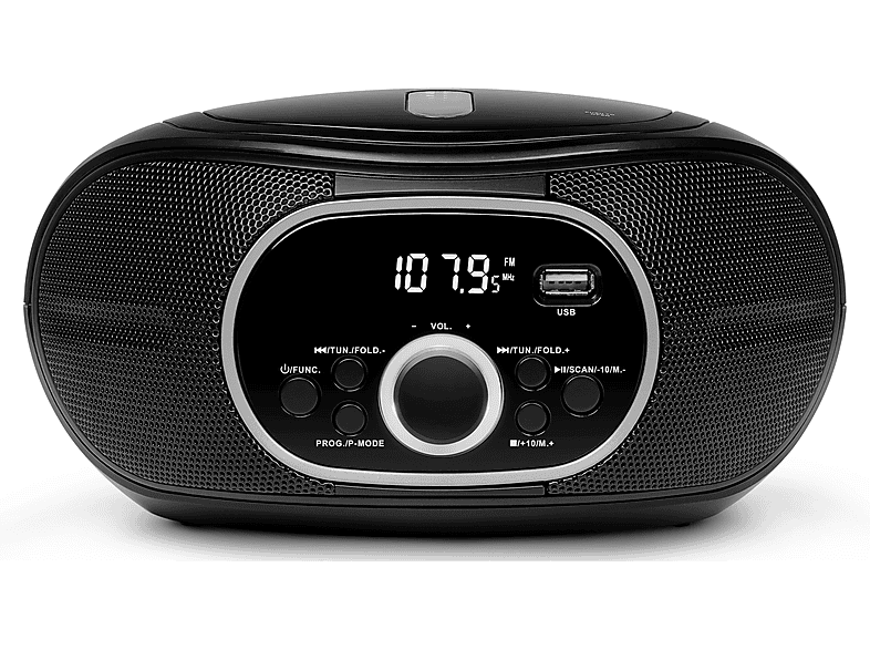MEDION E65711 (MD 47111) Boombox, CD/MP3 Player, UKW FM, AUX 