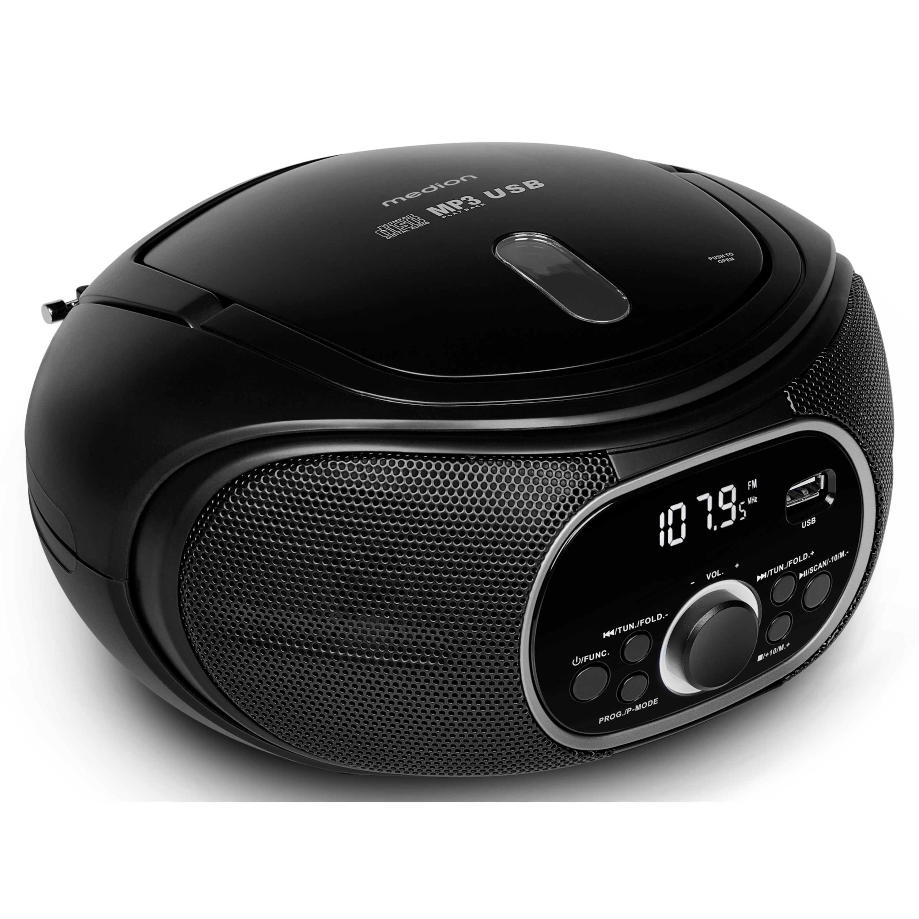 MEDION MD 47111 Radio, Schwarz