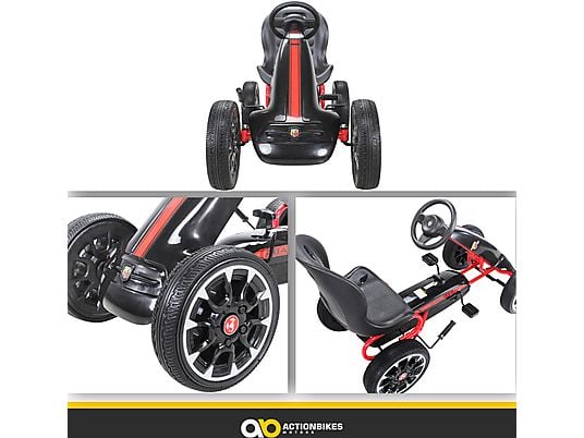Actionbikes Motors Voiture électrique Enfants GoKart - 2 x 350 Watt Motor - 2 x 12 Volt 7 Ah Batterie - Véhicule pour Enfants - Cart - Eva-Pneus Avant Actionbikes Motors Voiture électrique Enfants GoKart - 2 x 350 Watt Motor - 2 x 12 Volt 7 Ah Batterie - Véhicule pour Enfants - Cart - Eva-Pneus Avant