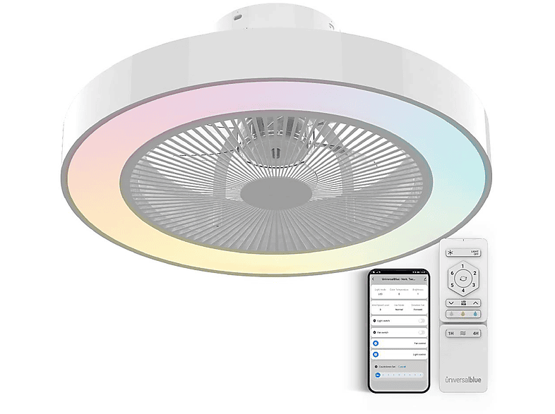 Ventilador de techo - UNIVERSALBLUE TRAMONTANA 6051W