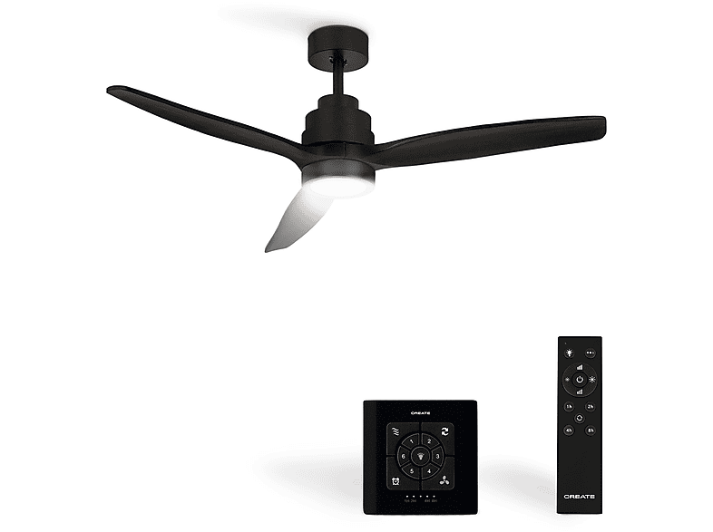 Ventilador de techo - CREATE WIND STYLANCE con luz con controlador de pared