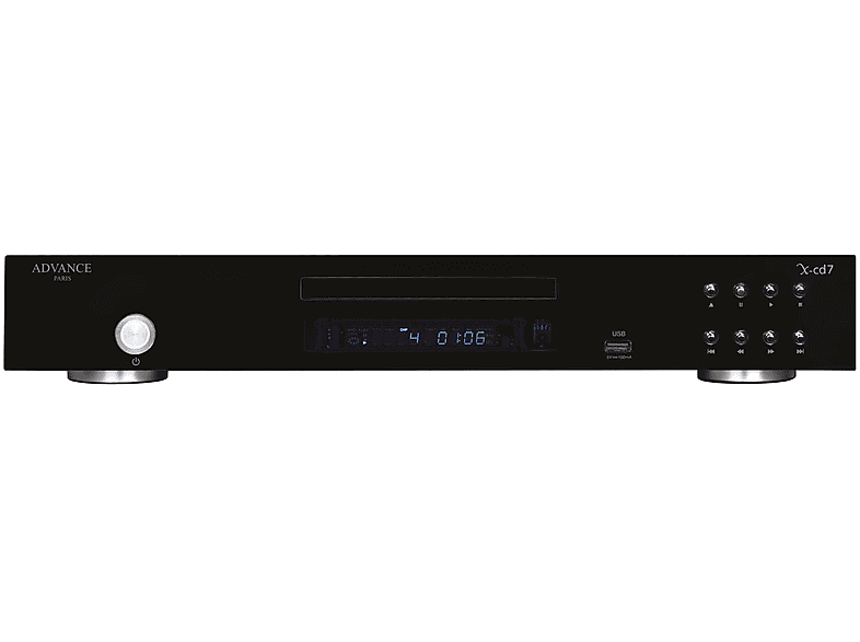 ADVANCE PARIS ClassicLine X-CD7 CD-Player CD Player (schwarz) | MediaMarkt