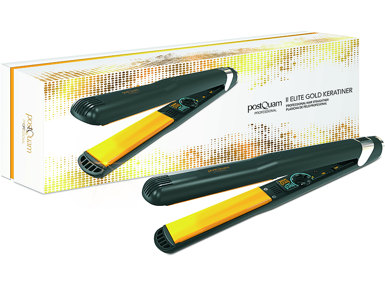 Plancha de pelo - POSTQUAM ELITE GOLD KERATINER