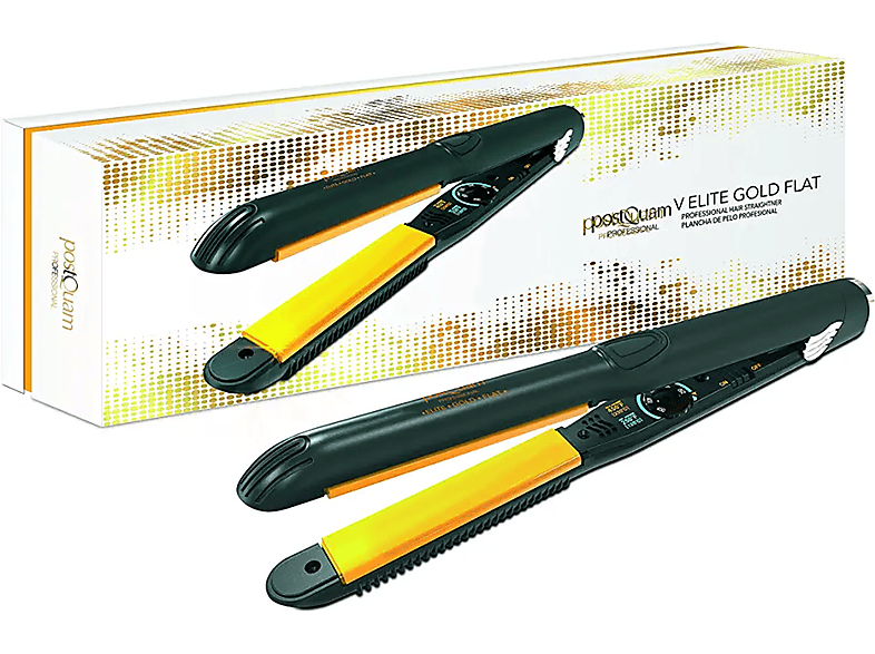 Plancha de pelo - POSTQUAM ELITE GOLD FLAT