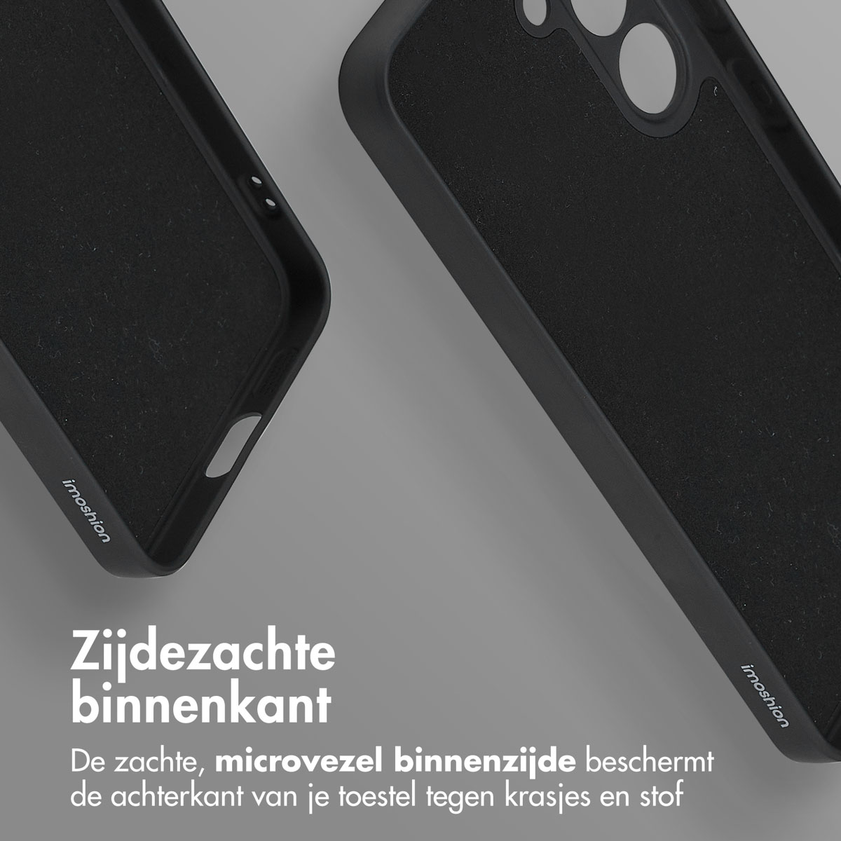 IMOSHION Color Backcover met MagSafe - Geschikt voor Samsung Galaxy S24 - Telefoonhoesje voor Samsung Samsung Galaxy S24 Zwart