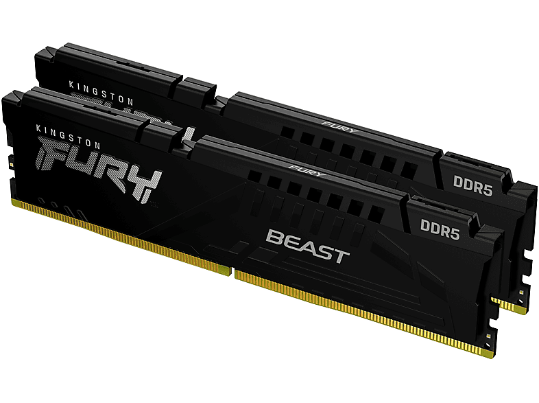 KINGSTON TECHNOLOGY 2x8GB, Black, XMP + EXPO Speicher-Kit 16 GB DDR5