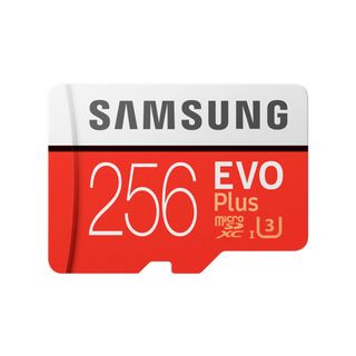 SAMSUNG MB-MC256GA-EU MICROSD EVO PLUS 256 GB 100MB/S/90MB, Micro-SDXC Speicherkarte, 256 GB, 100 MB/s