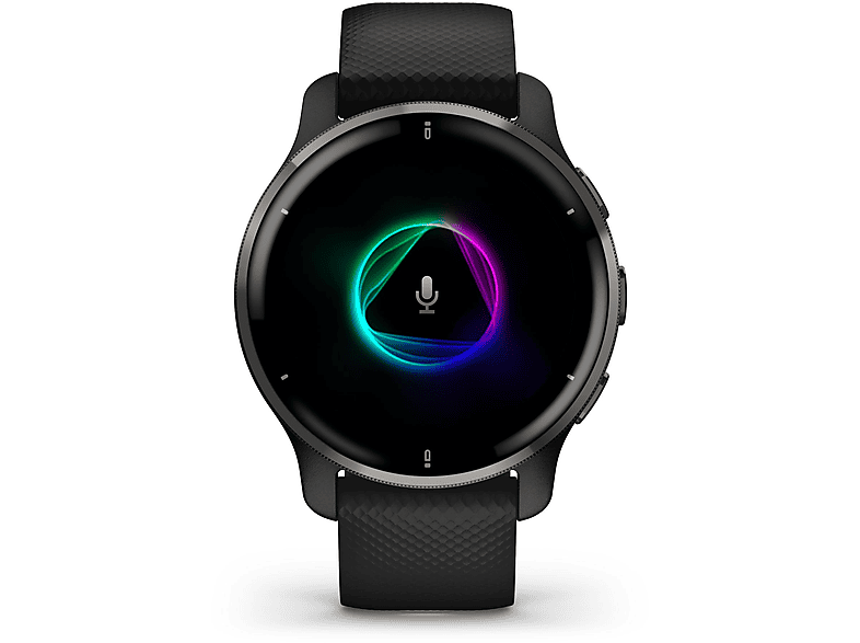 GARMIN VENU 2 PLUS SCHWARZ Smartwatch Polymer Silikon, Schwarz