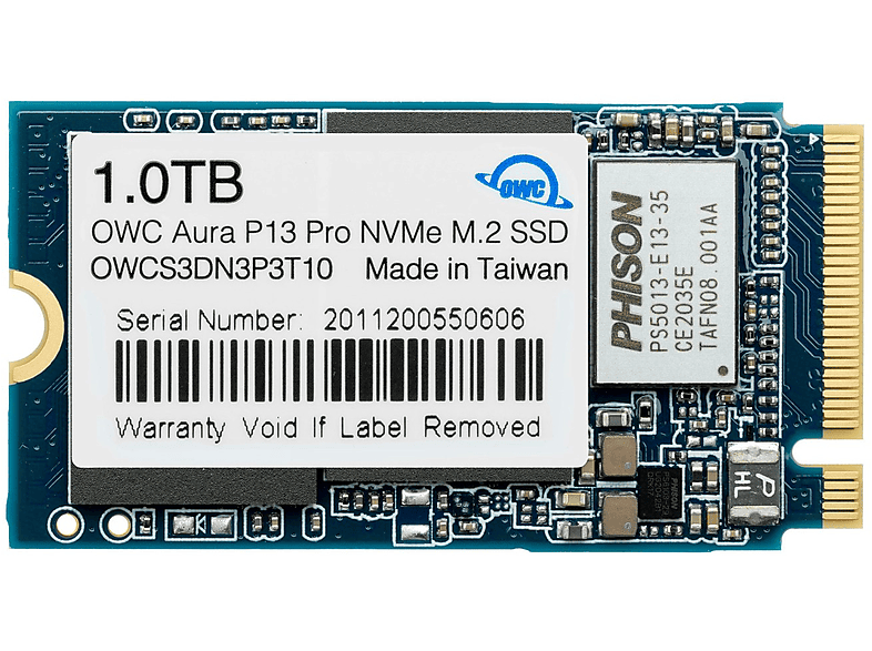 HARD DISK INTERNO OWC 1.0TB Aura P13 Pro 1000 GB, 2771 Mbyte/s ...