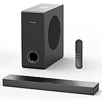 MediaMarkt ULTIMEA 2.1 Soundbar voor TV met Subwoofer, BassMAX, 3D Surround Sound Systeem Soundbar Zwart aanbieding