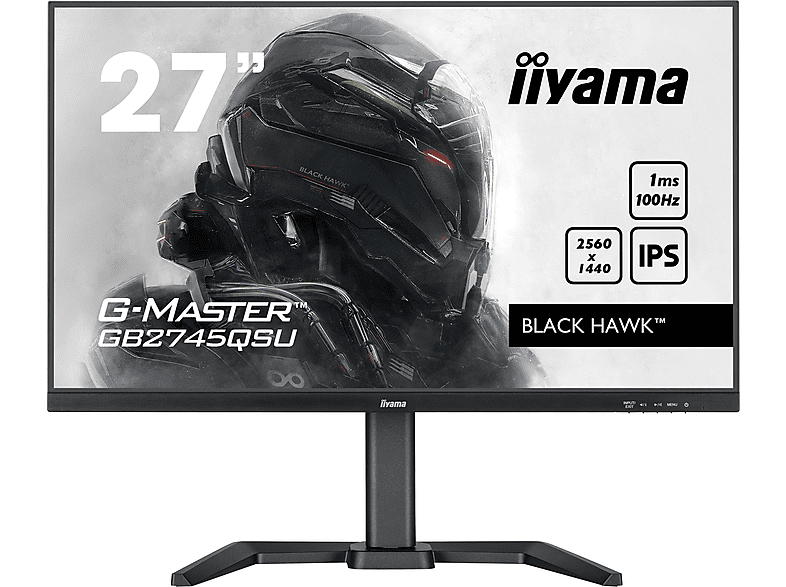 IIYAMA GB2745QSU 27 Zoll QHD Monitor (1 ms Reaktionszeit  )