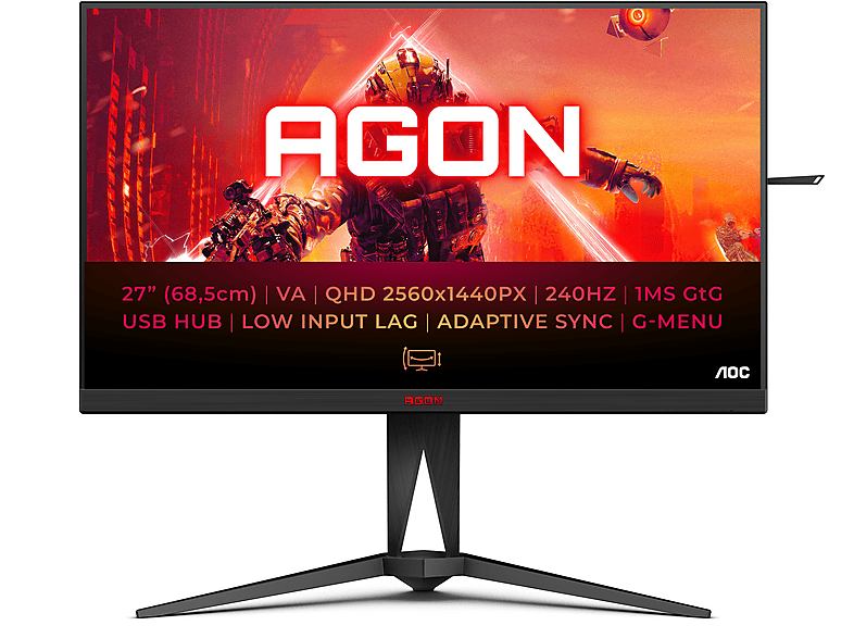 Monitor gaming - AOC AG275QZN/EU