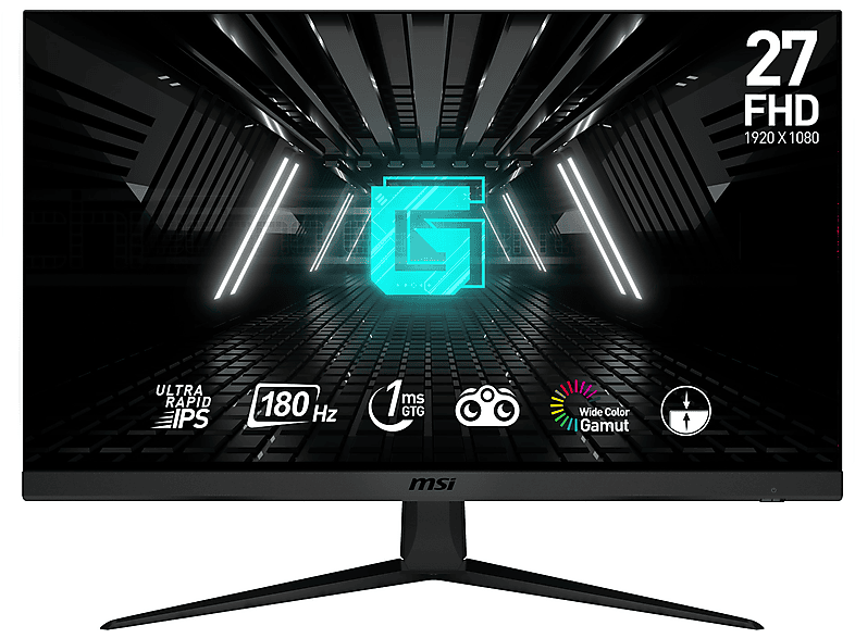 MSI G2712F 27 inç Full-HD 1 ms 180 Hz Gaming Monitör Siyah