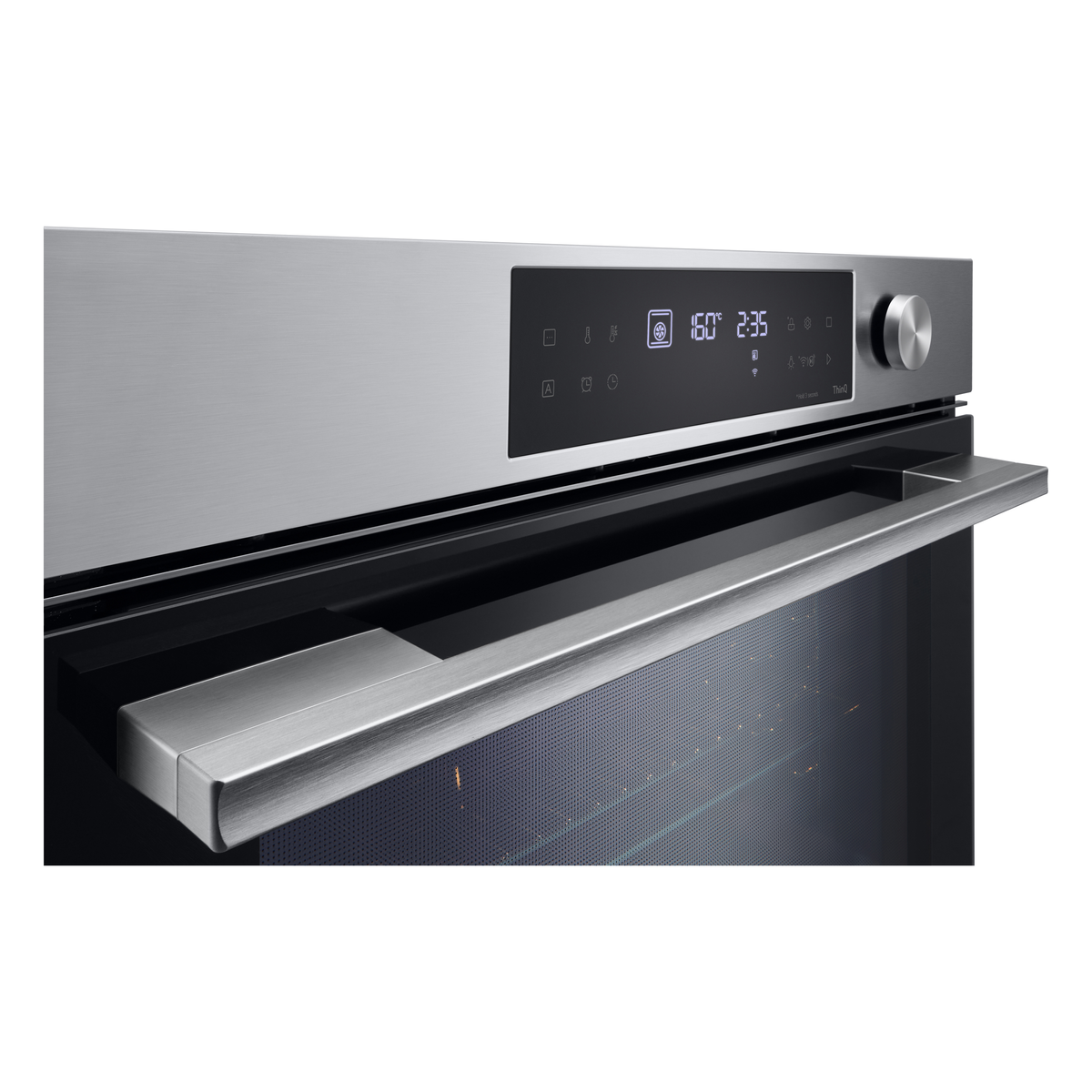 Horno multifunción - LG WSED7612S.BSTQEUR, Pirolítico, 76 l, 59,2 cm, Inox