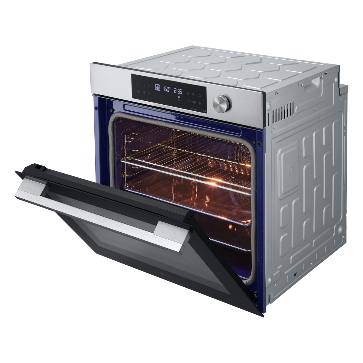 Horno multifunción - LG WSED7612S.BSTQEUR, Pirolítico, 76 l, 59,2 cm, Inox