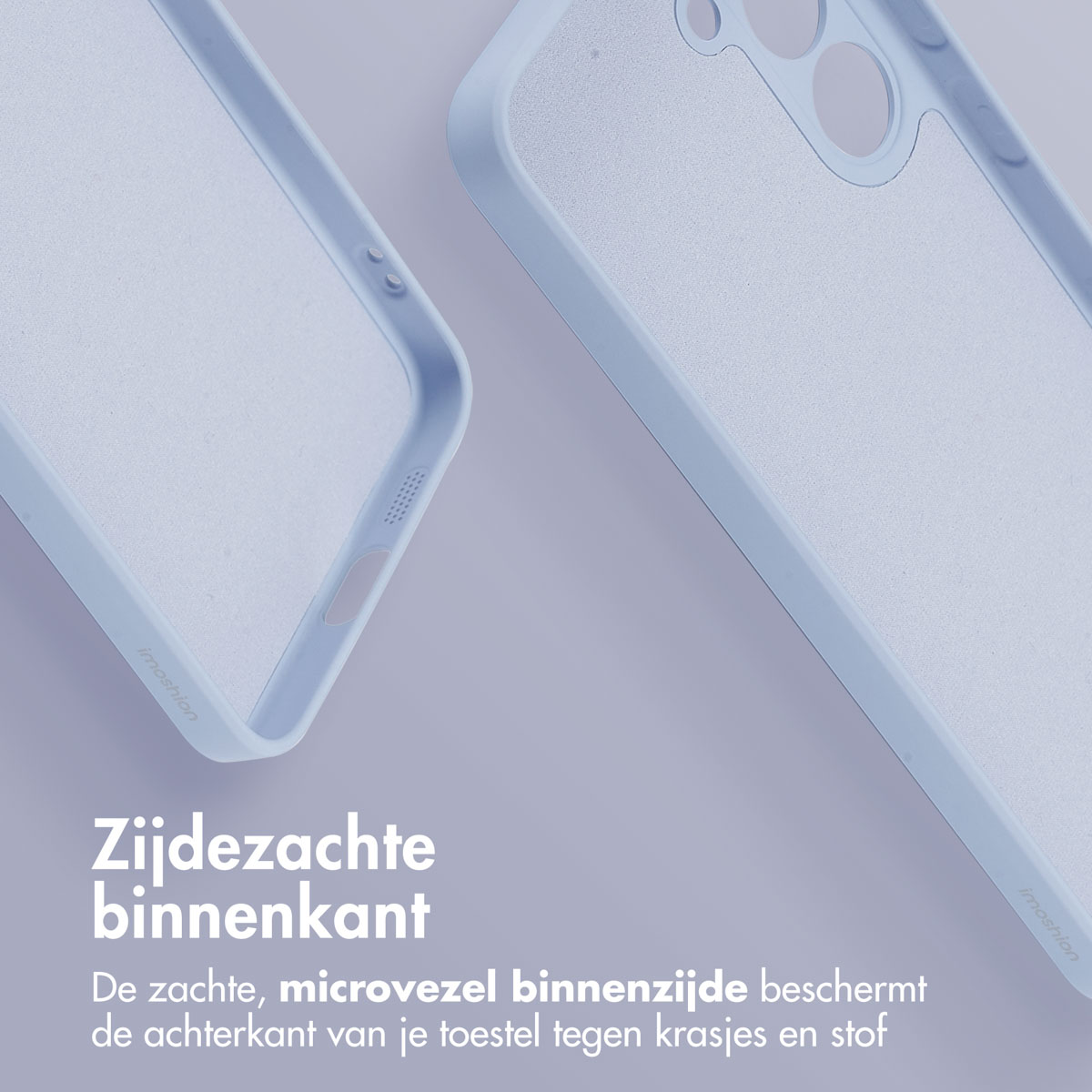 IMOSHION Color Backcover met MagSafe - Geschikt voor Samsung Galaxy S24 Plus - Telefoonhoesje voor Samsung Samsung Galaxy S24 Plus Lila