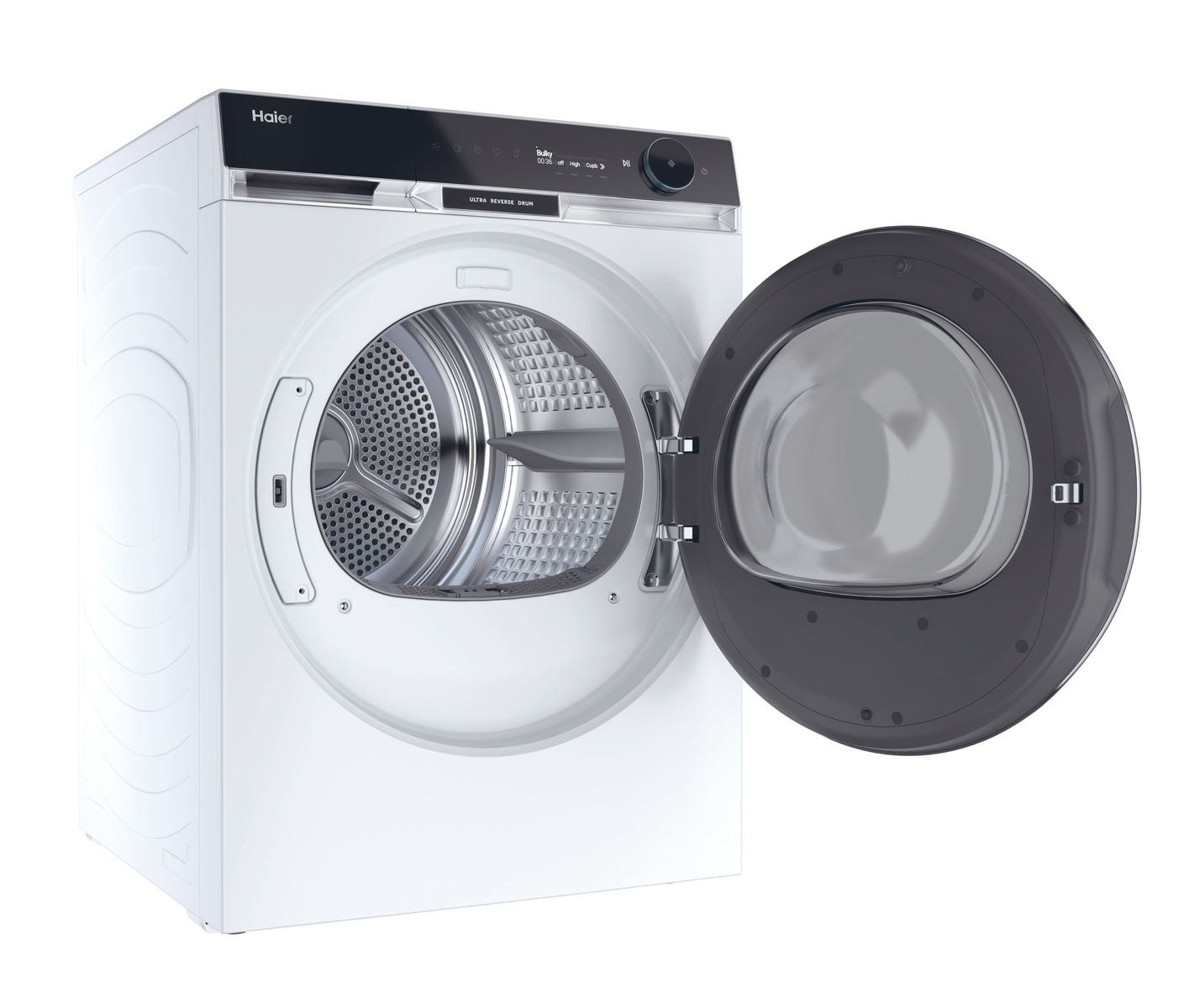 ASCIUGATRICE HAIER HD90-A3Q397U1-S A pompa di calore, 9 kg, profondità 700 mm, 61 dB(A), Bianco, Classe C