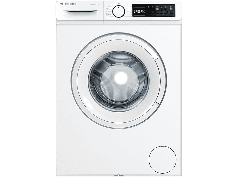 TELEFUNKEN W-8-1400-A-W Waschmaschine (8 kg, 1400 U/Min., A)
