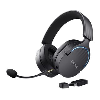 TRUST GXT 491 Fayzo Gaming Kopfhörer Kabellos Bluetooth + 2.4 GHz, Headset, schwarz