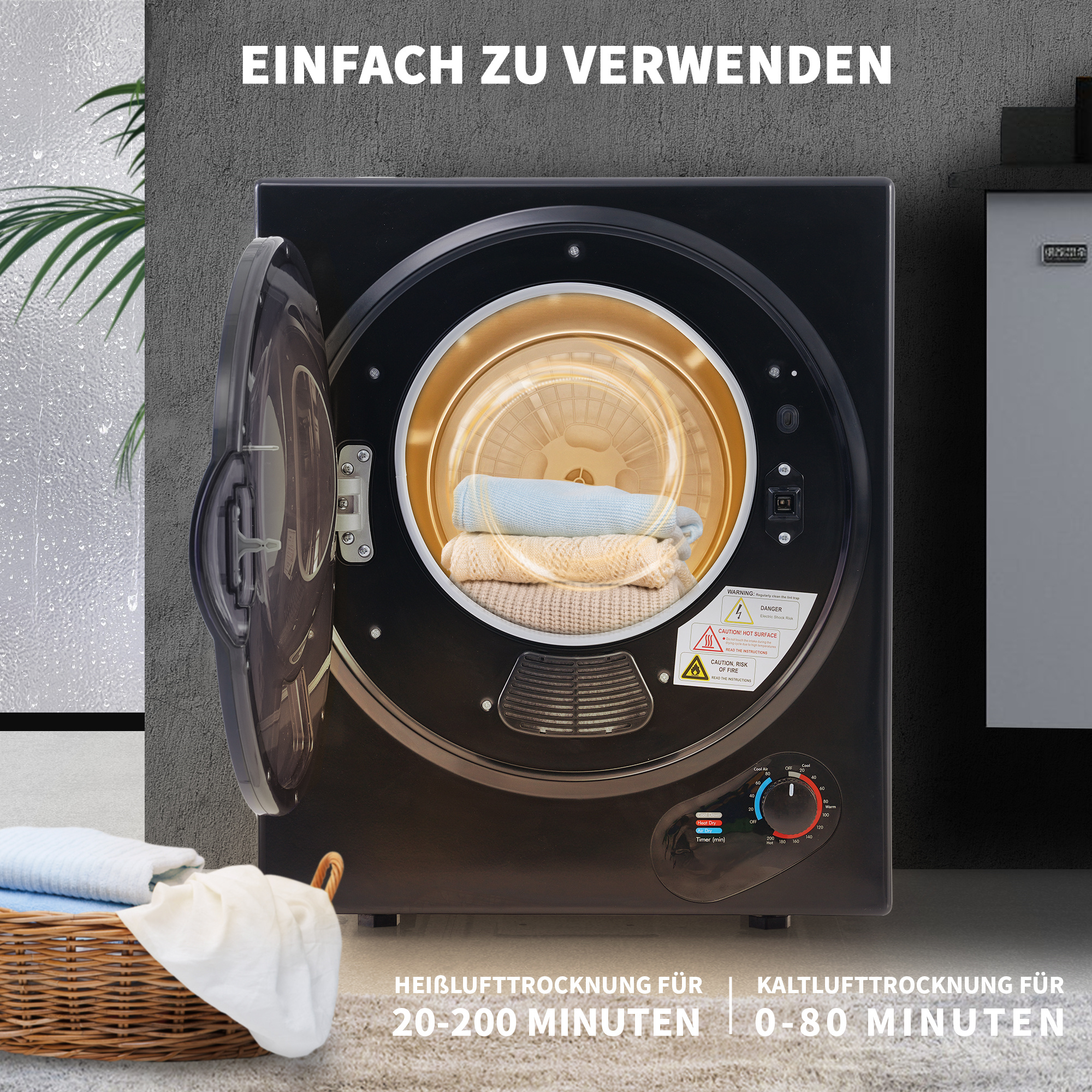 Blauer Hintergrund mit Auszeichnung und Text: Preis und Leistung: Einfach ausgezeichnet.