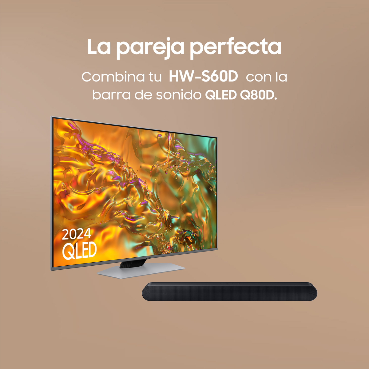 Barra de sonido - SAMSUNG HW-S60D/ZD, Bluetooth, Subwoofer Integrado, 31 W, Google Assistant, Amazon Alexa, Negro