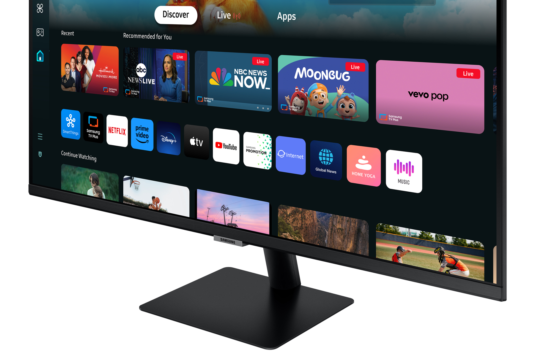 Monitor - SAMSUNG LS32DM500EUXEN, 32 ", Full-HD, 4 ms, 60 Hz, Negro