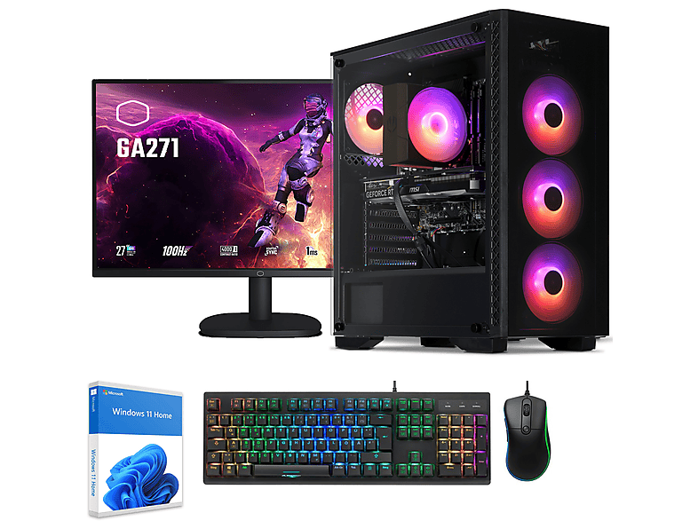 PC fisso Computer - Intel Core I9-11900 - Ram 32 GB DDR4 - M2 NVME 1 TB - Scheda Video RTX 3050 6 GB GDDR6 - WiFi Interno - Windows 11 Pro - Desktop